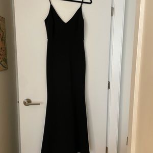 Lulu’s- Infinite Glory Black maxi dress